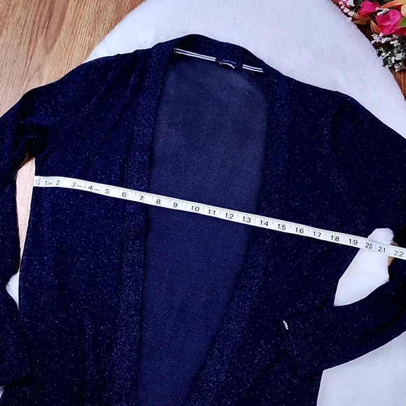 Gaastra Midnight Blue Semi Sheer Duster Cardigan - Picture 11 of 14